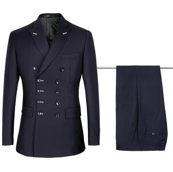 new style great quality double-breasted dark blue suits men's professional business suit set men's fit slim black sets s-4xl, White;black
new style great quality double-breasted dark blue suits men's professional business suit set men's fit slim black sets s-4xl, White;black