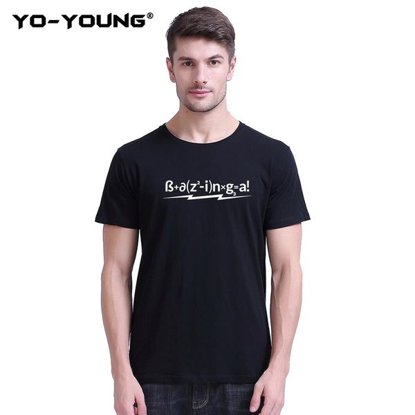 yo-young men t-shirts funny letters the formula for success print 100% 180 gsm combed cotton casual tees customized, White;black
yo-young men t-shirts funny letters the formula for success print 100% 180 gsm combed cotton casual tees customized, White;black