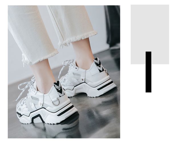 thicksoled personality dads shoes and womens fall 2019 new fashion light running shoes and leisure sports, Black
thicksoled personality dads shoes and womens fall 2019 new fashion light running shoes and leisure sports, Black