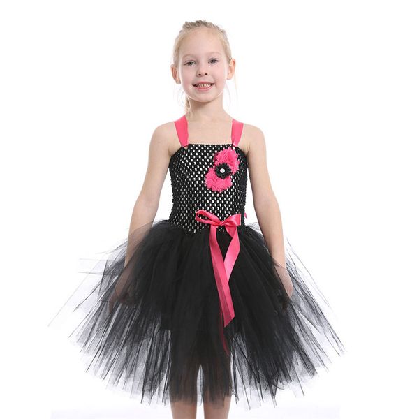 girls princess cosplay halloween costume for kids tulle tutu dress girl christmas party birthday performance dresses girl dress, Black;red
girls princess cosplay halloween costume for kids tulle tutu dress girl christmas party birthday performance dresses girl dress, Black;red