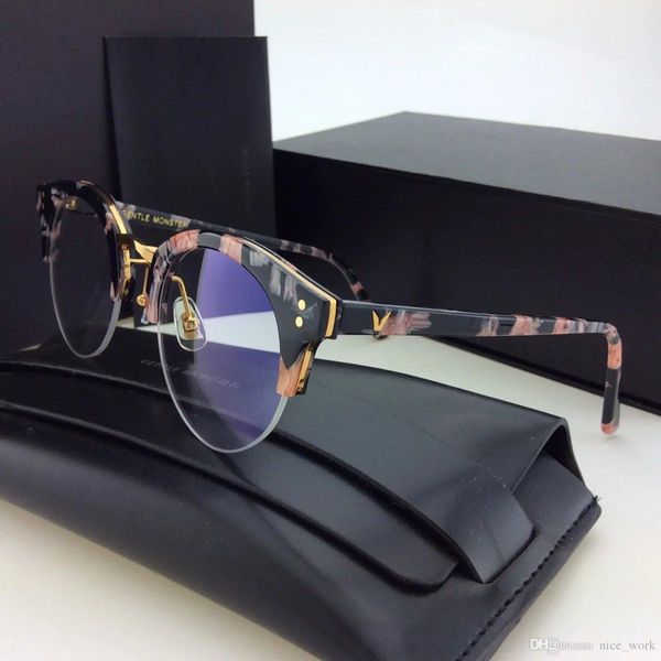 wholesale-brand glasses-gentle pavana metal half frame glasses frams woman men reading glass uv protection clear lens computer eyewear, Black
wholesale-brand glasses-gentle pavana metal half frame glasses frams woman men reading glass uv protection clear lens computer eyewear, Black