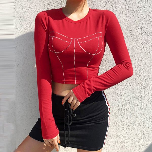 summer 2019 harajuku long sleeve t-shirts women fashion red black white t shirts girls long sleeve crop ladies shirts
summer 2019 harajuku long sleeve t-shirts women fashion red black white t shirts girls long sleeve crop ladies shirts