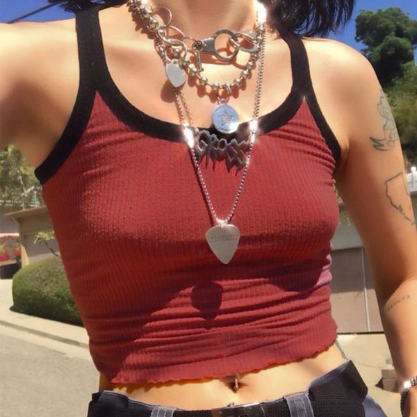 2020 new women short sleeve vest turtle neck printed short t-shirt summer crop vest cami sling tank top, White
2020 new women short sleeve vest turtle neck printed short t-shirt summer crop vest cami sling tank top, White
