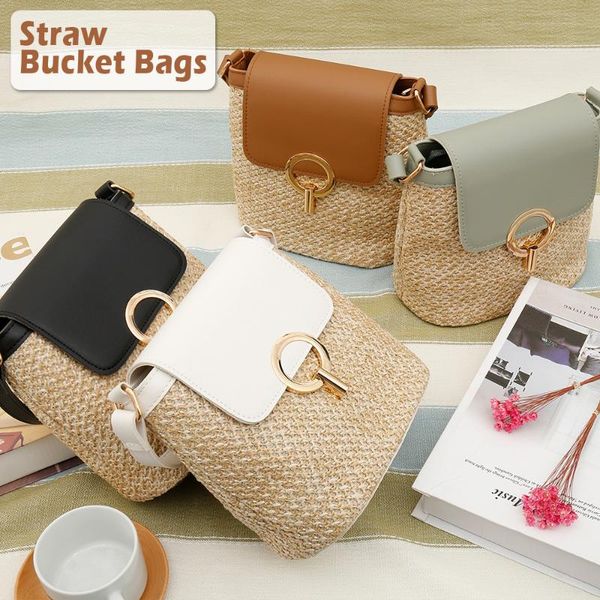 small straw bucket bags for women 2020 summer crossbody bags lady travel purses and handbags female shoulder messenger bag
small straw bucket bags for women 2020 summer crossbody bags lady travel purses and handbags female shoulder messenger bag