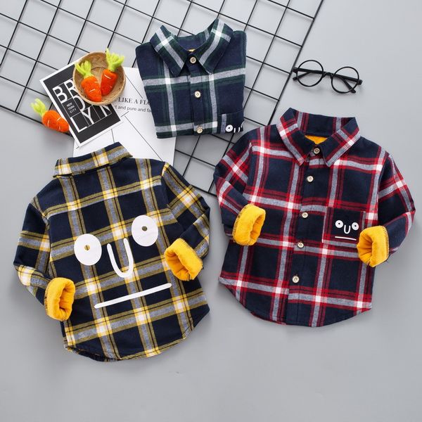korean-style 2019 winter children cartoon with big eye thick shirt one-piece plaid coat
korean-style 2019 winter children cartoon with big eye thick shirt one-piece plaid coat