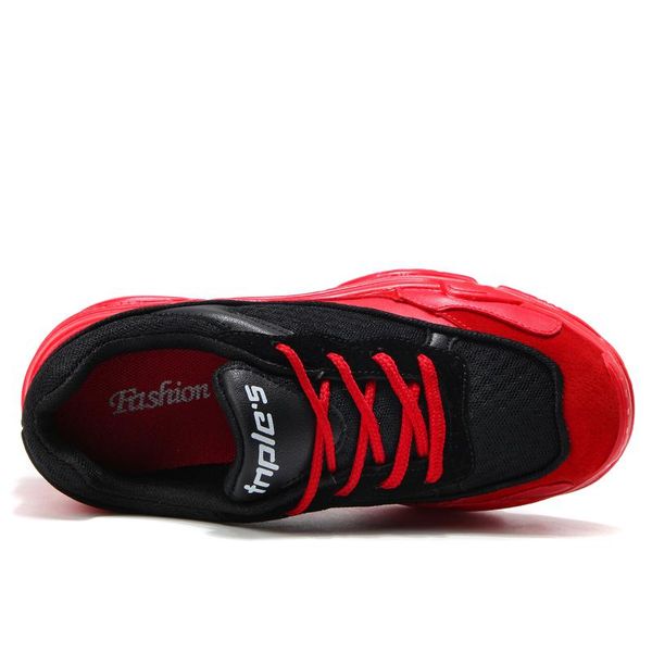 new increasing 5cm chunky shoes suede mesh upper platform dad shoes, Black;white
new increasing 5cm chunky shoes suede mesh upper platform dad shoes, Black;white