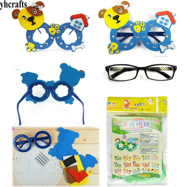 3pcs/lot.14 design diy animal diamond kids glasses craft kits kindergarten crafts develop the right brain diy
3pcs/lot.14 design diy animal diamond kids glasses craft kits kindergarten crafts develop the right brain diy