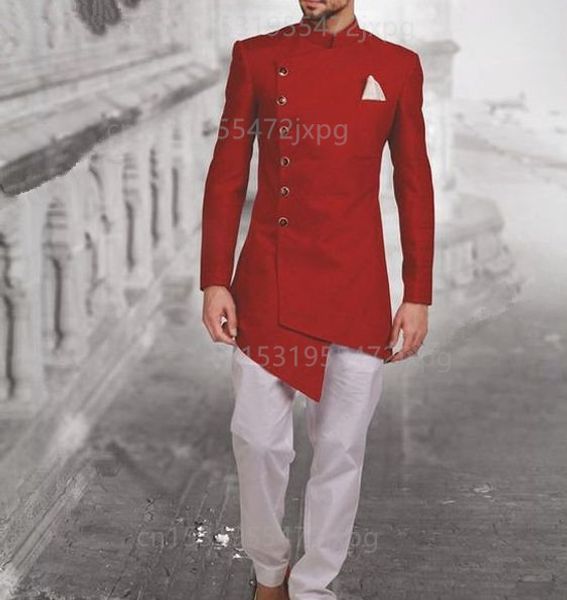 men's suits & blazers style traditional groom wedding dress unique design long jacket party men suit 2pcs terno masculino costume homme, White;black
men's suits & blazers style traditional groom wedding dress unique design long jacket party men suit 2pcs terno masculino costume homme, White;black