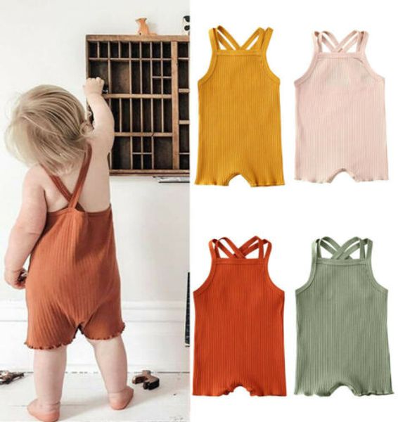 2020 baby summer clothing baby kids boy girl infant romper jumpsuit cotton outfits set ribbed solid clothes, Blue
2020 baby summer clothing baby kids boy girl infant romper jumpsuit cotton outfits set ribbed solid clothes, Blue