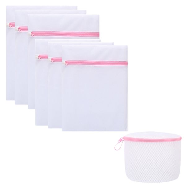 set of 7 mesh laundry bags for delicates for laundry blouse hosiery stocking underwear bra and lingerie travel laundry bag
set of 7 mesh laundry bags for delicates for laundry blouse hosiery stocking underwear bra and lingerie travel laundry bag