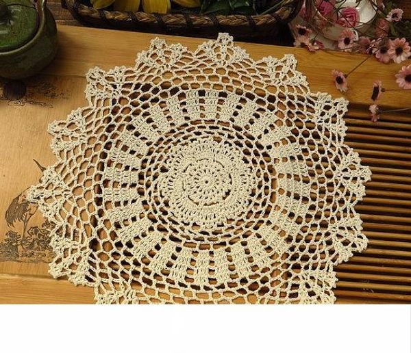wholesale- 6pcs13.8 " r crochet beige doilies handmade round doilies for home decor, crochet centerpiece, table mat, coasters. size opt
wholesale- 6pcs13.8 " r crochet beige doilies handmade round doilies for home decor, crochet centerpiece, table mat, coasters. size opt