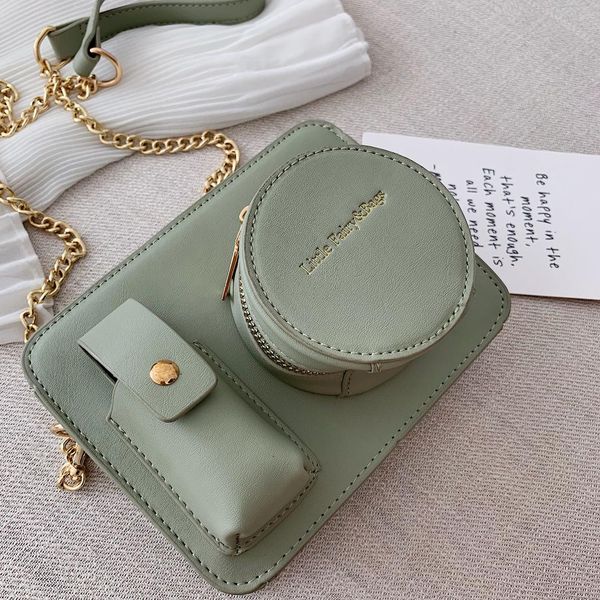 personalized design fashion camera shape clutch shoulder bag outer bag chain ladies casual solid color messenger purse
personalized design fashion camera shape clutch shoulder bag outer bag chain ladies casual solid color messenger purse