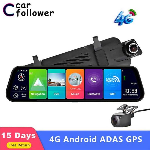 car follower 10" car rearview mirror 4g android dash cam gps navigation adas fhd 1080p video camera recorder dvr remote view
car follower 10" car rearview mirror 4g android dash cam gps navigation adas fhd 1080p video camera recorder dvr remote view