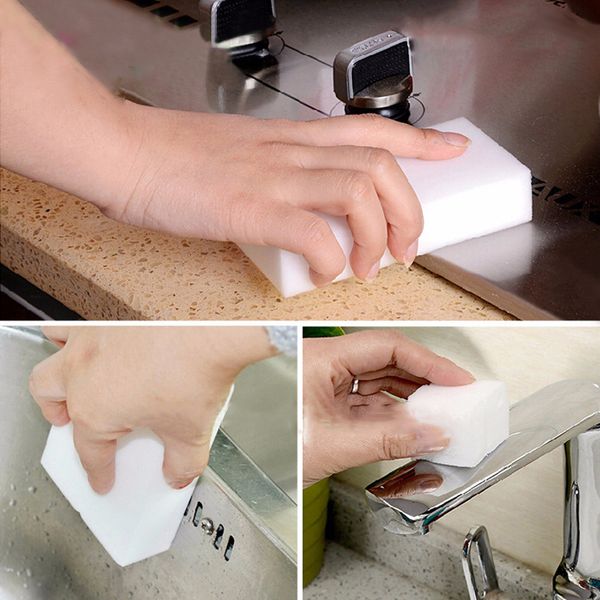 100pcs/lot white magic sponge cleaner eraser multi-functional cleaner melamine sponge for kitchen bathroom car cleaning #20
100pcs/lot white magic sponge cleaner eraser multi-functional cleaner melamine sponge for kitchen bathroom car cleaning #20
