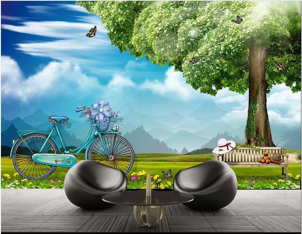 3d wall covering custom mural wallpaper beautiful blue sky and white clouds big tree tv background wall decoration home decor wall papers
3d wall covering custom mural wallpaper beautiful blue sky and white clouds big tree tv background wall decoration home decor wall papers
