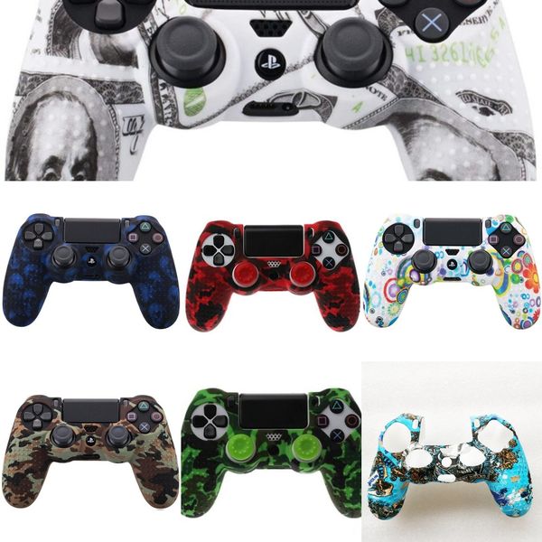 ctipp silicone gamepad skin grip case 2 cover + protector caps kit for ps4 controller
ctipp silicone gamepad skin grip case 2 cover + protector caps kit for ps4 controller