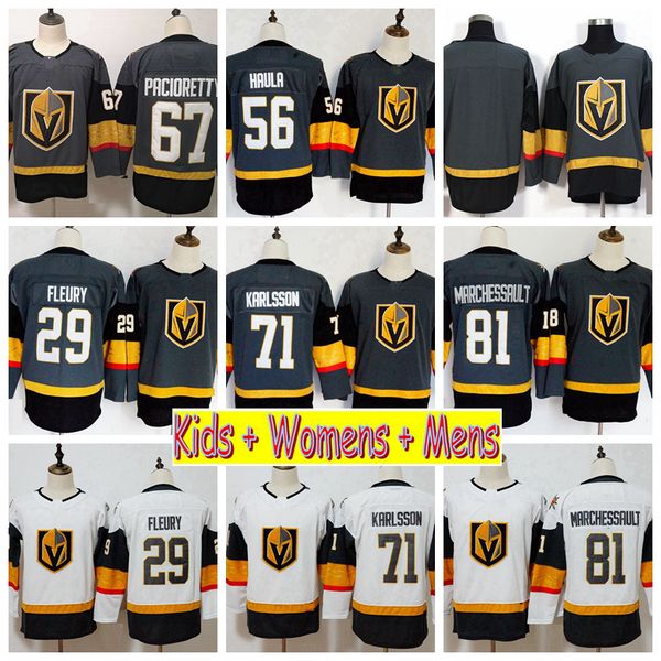 2019 ladies vegas golden knights 29 marc-andre fleury william karlsson 67 max pacioretty marchessault haula kids womens mens hockey jersey, Black;red
2019 ladies vegas golden knights 29 marc-andre fleury william karlsson 67 max pacioretty marchessault haula kids womens mens hockey jersey, Black;red