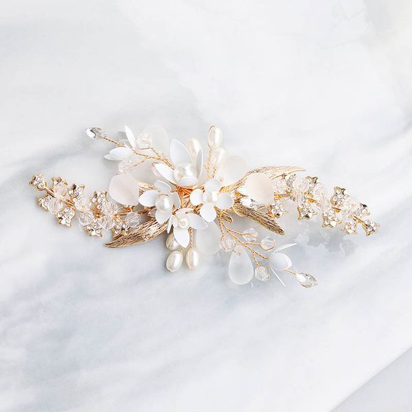 свадебные золотой цветочный кристалл barrettes bridal блестящая rhinestone зажим для волос ювелирных изделий волос свадебные аксессуары vl, Golden;white
свадебные золотой цветочный кристалл barrettes bridal блестящая rhinestone зажим для волос ювелирных изделий волос свадебные аксессуары vl, Golden;white
