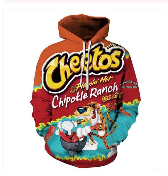 fashion streetwear 3d hd print casual cheetos food hoodies sweatshirts men women hoodie jacket coat lms0119, Black
fashion streetwear 3d hd print casual cheetos food hoodies sweatshirts men women hoodie jacket coat lms0119, Black