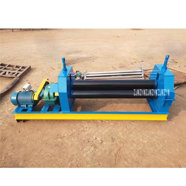 

electric semi-automatic 3-roller iron plate rolling machine high-quality stainless steel plate rolling machine 220v/380v 3kw 2mm