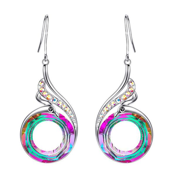 selling 925 silver peacock earring womens gradual colorful crystal dangle earring fashion animal jewelry wholesale
selling 925 silver peacock earring womens gradual colorful crystal dangle earring fashion animal jewelry wholesale
