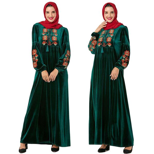 winter velvet abaya dress women long sleeve embroidery kaftan vintage plus size loose robe turkey gown clothing dubai ladies new, Red
winter velvet abaya dress women long sleeve embroidery kaftan vintage plus size loose robe turkey gown clothing dubai ladies new, Red