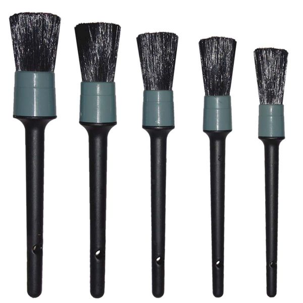 auto care natural boar hair detail brush(set of 5), detail brushes for cleaning wheels/engine/interior/emblems/interior
auto care natural boar hair detail brush(set of 5), detail brushes for cleaning wheels/engine/interior/emblems/interior