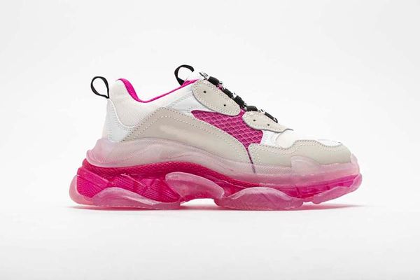 2019 dad shoes paris 17fw triple-s sneakers men/women light grey pink running shoes cushion shoes
2019 dad shoes paris 17fw triple-s sneakers men/women light grey pink running shoes cushion shoes