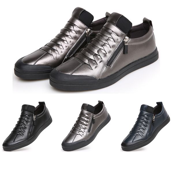 whole sale spring mens shoes leather soft bottom casual shoes soft surface black blue sports shoes size 39-44 five
whole sale spring mens shoes leather soft bottom casual shoes soft surface black blue sports shoes size 39-44 five