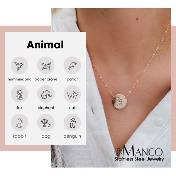 emanco cat personalized necklace women trendy custom 316l stainless steel necklace female fashion womens choker necklace jewelry y200323, Silver
emanco cat personalized necklace women trendy custom 316l stainless steel necklace female fashion womens choker necklace jewelry y200323, Silver