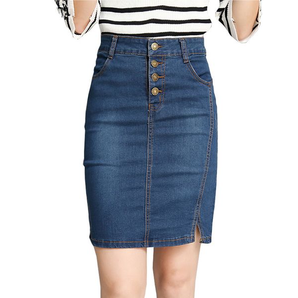 summer autumn women pencil skirt jeans high waist button slim office lady elegant denim skirt 2020 mori girls school saia, Black
summer autumn women pencil skirt jeans high waist button slim office lady elegant denim skirt 2020 mori girls school saia, Black