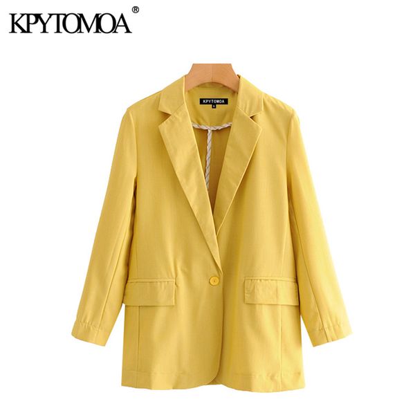 kpytomoa женщины 2020 модный офис офис одиночная кнопка blazer пальто урожай с длинным рукавом карманные карманы женская верхняя одежда chic, White;black
kpytomoa женщины 2020 модный офис офис одиночная кнопка blazer пальто урожай с длинным рукавом карманные карманы женская верхняя одежда chic, White;black