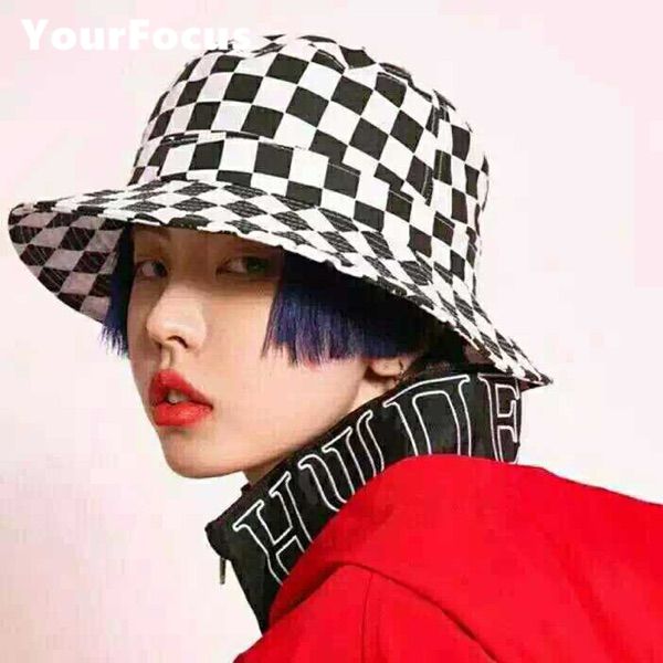 2018 new harajuku hip hop punk rock k pop ulzzang black white plaid checkerboard bucket hats lovers hat outdoor caps
2018 new harajuku hip hop punk rock k pop ulzzang black white plaid checkerboard bucket hats lovers hat outdoor caps