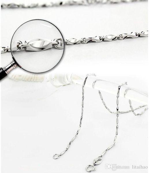 10pcs/lot plated 925 sterling silver women necklaces clavicle shape safety without stimulation not fade shining necklaces length 45cm*1mm
10pcs/lot plated 925 sterling silver women necklaces clavicle shape safety without stimulation not fade shining necklaces length 45cm*1mm