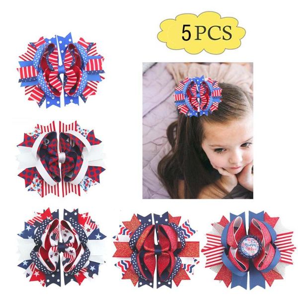 5pcs patriotic hair bowknots ribbon bows cheerleader stars & stripes flag hair bows with alligator clip for usa flag festival, Slivery;white
5pcs patriotic hair bowknots ribbon bows cheerleader stars & stripes flag hair bows with alligator clip for usa flag festival, Slivery;white