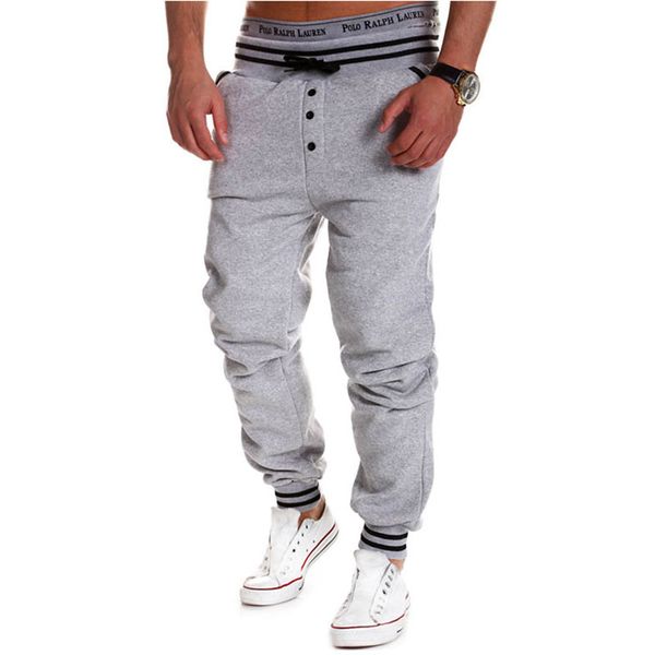 2018 brand male trousers low-waisted sweatpants men fitness bodybuilding casual pants sportwear homme outwear joggers, Black 
2018 brand male trousers low-waisted sweatpants men fitness bodybuilding casual pants sportwear homme outwear joggers, Black