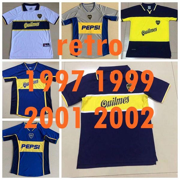 retro 1997 1999 2001 2002 boca junior retro soccer jersey maradona vintage veron caniggia 1997 1998 maglia classic 2000 2001 football shirts, Black;yellow
retro 1997 1999 2001 2002 boca junior retro soccer jersey maradona vintage veron caniggia 1997 1998 maglia classic 2000 2001 football shirts, Black;yellow