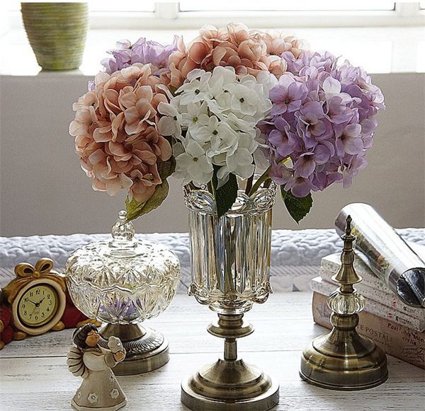 artificial silk hydrangea flowers diy gifts wedding christmas decor for home fake flowers plastic household products
artificial silk hydrangea flowers diy gifts wedding christmas decor for home fake flowers plastic household products