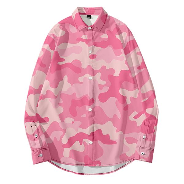 camouflage casual shirts men 2020 3d long sleeve lapel neck army camo buttons up camisas masculina shirt male autumn hip hop, White;black
camouflage casual shirts men 2020 3d long sleeve lapel neck army camo buttons up camisas masculina shirt male autumn hip hop, White;black