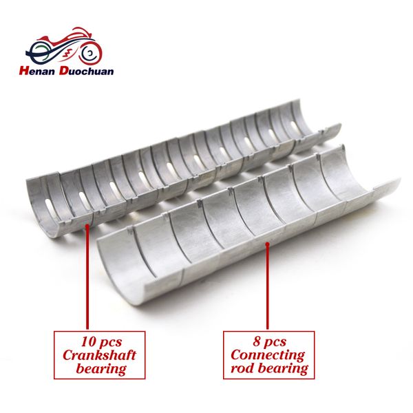 for yzf600 yzf 600 r6 2001-2018 motorcycle piston bearing std +25 +50 +75 +100 connecting rod tile & crankshaft tile #be
for yzf600 yzf 600 r6 2001-2018 motorcycle piston bearing std +25 +50 +75 +100 connecting rod tile & crankshaft tile #be