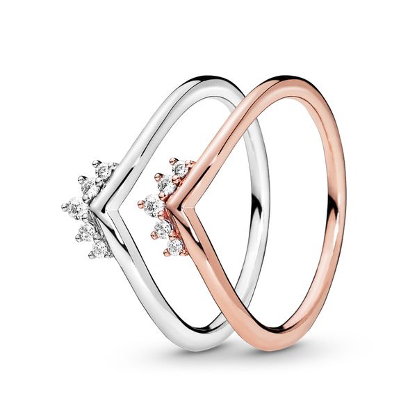 real 925 sterling silver rose tiara wishbone ring luxury дизайнер ювелирных изделий кольца женщин cz diamond обручальных с пандоры оригиналь, Slivery;golden
real 925 sterling silver rose tiara wishbone ring luxury дизайнер ювелирных изделий кольца женщин cz diamond обручальных с пандоры оригиналь, Slivery;golden