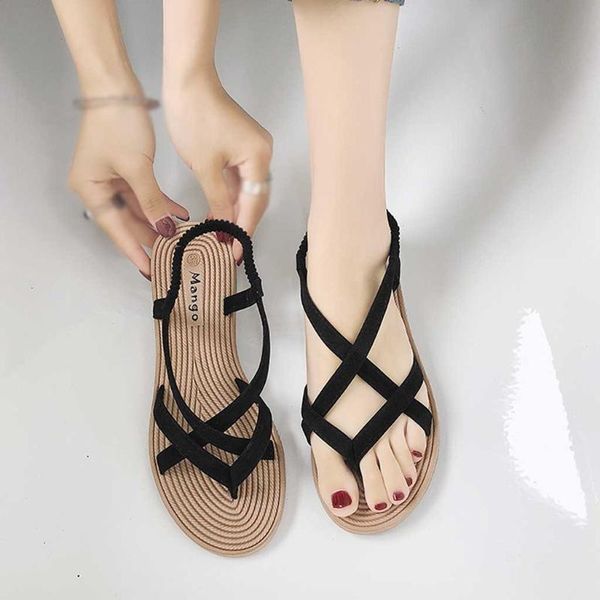 summer sandals women 2019 beach gladiator sandals women shoes elastic band flat casual sandale femme, Black
summer sandals women 2019 beach gladiator sandals women shoes elastic band flat casual sandale femme, Black
