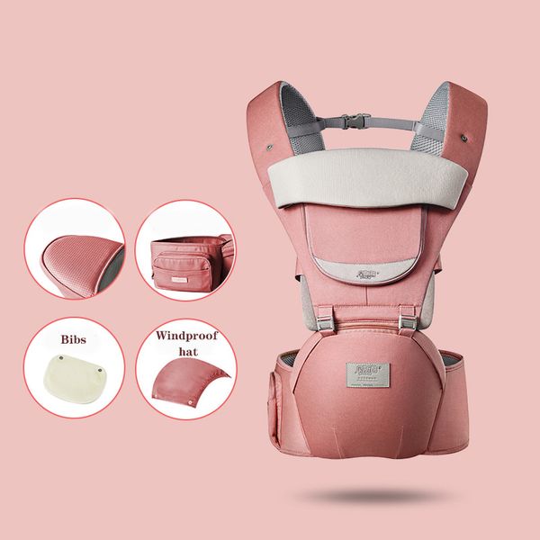 Uitezool 0-36m Ergonomic Baby Kangaroo Carrier Infant Baby Hipseat Carrier Carrying For Children Wrap Sling For Newborns