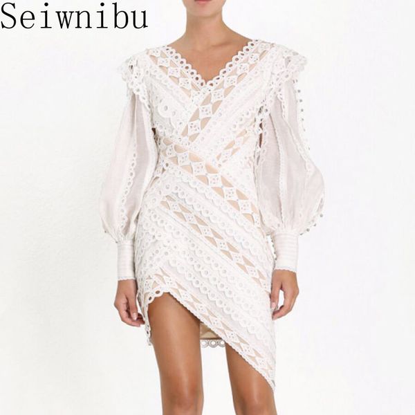 patchwork lace dresses female v neck high waist lantern long sleeve asymmetrical party beading dress female 2019 autumn, Black;gray
patchwork lace dresses female v neck high waist lantern long sleeve asymmetrical party beading dress female 2019 autumn, Black;gray