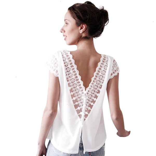 womens blouse woman womens and blouses hollow out short sleeve patchwork blouse summer backless blusas mujer de new, White
womens blouse woman womens and blouses hollow out short sleeve patchwork blouse summer backless blusas mujer de new, White