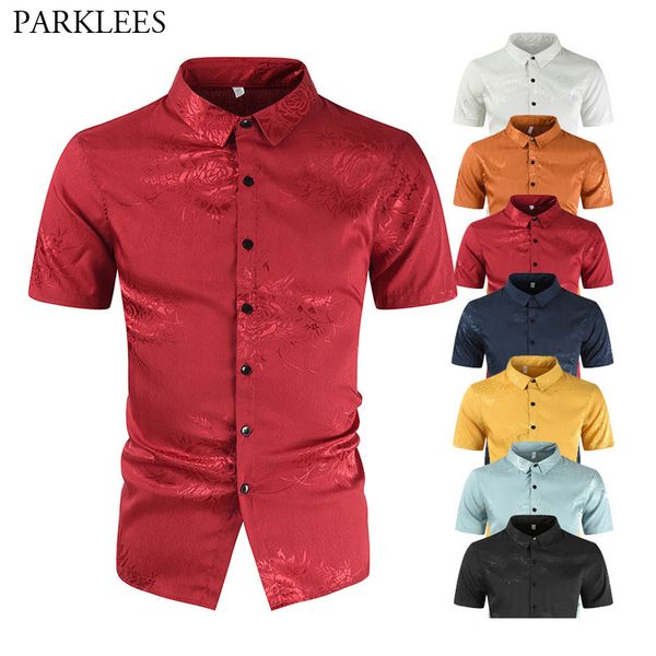 rose floral print shirt for men silk casual elasticity men shirt comfortable elegant mens dress social clothing hombre, White;black
rose floral print shirt for men silk casual elasticity men shirt comfortable elegant mens dress social clothing hombre, White;black