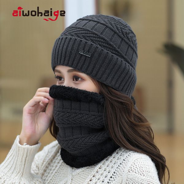 winter women's knitted hat ring scarf sets women beanies warm soft thicken hedging cap men fashion cotton outdoor bonnet gorras, Blue;gray
winter women's knitted hat ring scarf sets women beanies warm soft thicken hedging cap men fashion cotton outdoor bonnet gorras, Blue;gray