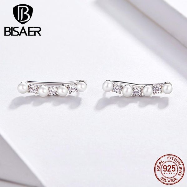 bisaer pearl earrings 925 sterling silver simple freshwater pearl women stud earrings for women elegant jewelry efe118, Golden;silver
bisaer pearl earrings 925 sterling silver simple freshwater pearl women stud earrings for women elegant jewelry efe118, Golden;silver