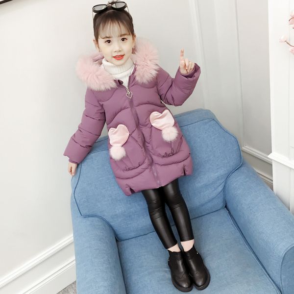 girls winter coats fur collar fashion clothes kids cotton padded jackets teenage girl thick warm parkas coat 3-8 years, Blue;gray
girls winter coats fur collar fashion clothes kids cotton padded jackets teenage girl thick warm parkas coat 3-8 years, Blue;gray