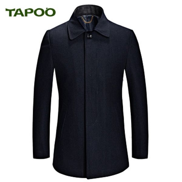 tapoo new winter wool coat slim fit jackets fashion outerwear warm man casual jacket overcoat pea coat plus size m-xxxl, Black
tapoo new winter wool coat slim fit jackets fashion outerwear warm man casual jacket overcoat pea coat plus size m-xxxl, Black